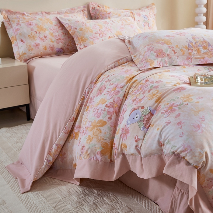 91家纺网 家纺一手货源 找家纺 （总）漫仙阁家纺 2026新款宽边四件套