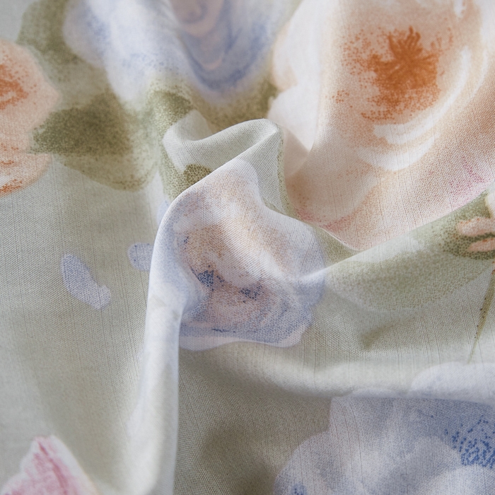 91家纺网 家纺一手货源 找家纺 漫仙阁家纺 2026新款宽边四件套 青黛花影