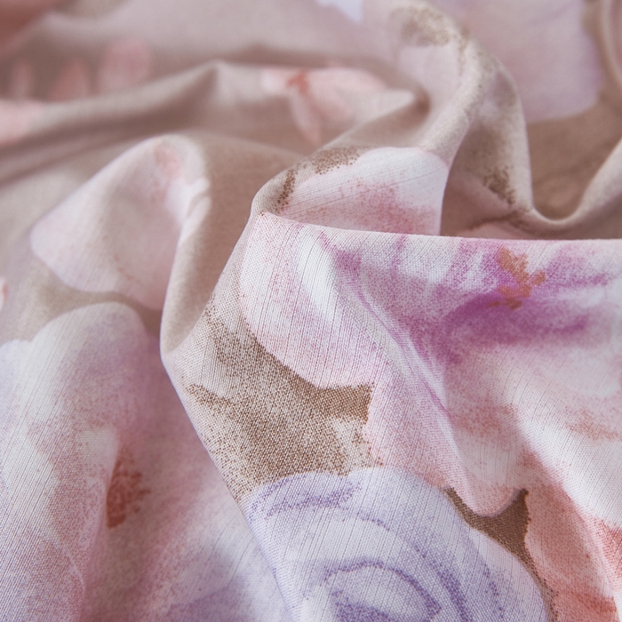 91家纺网 家纺一手货源 找家纺 漫仙阁家纺 2026新款宽边四件套 雾粉玫瑰