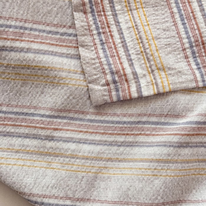 91家纺网 家纺一手货源 找家纺 丝芙妮家居 2026春夏新款皱皱棉双层纱泡芙棉床单 床单单件 晨光-灰