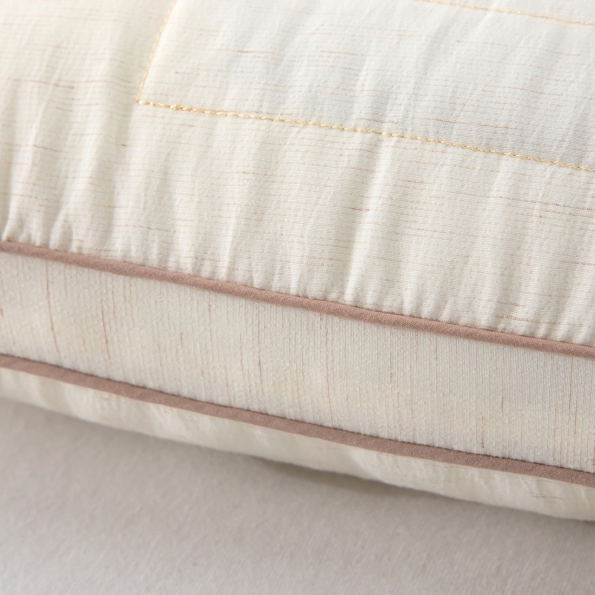 91家纺网 家纺一手货源 找家纺 九州枕芯 2026新款友麻舒睡枕枕头枕芯 友麻舒睡枕-本色