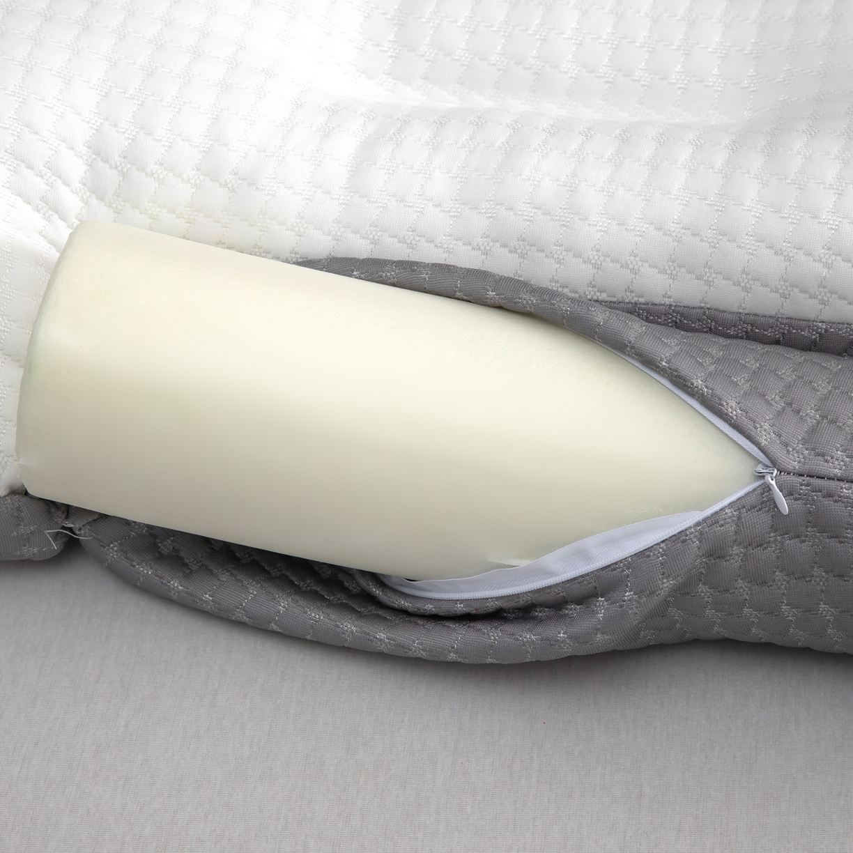 91家纺网 家纺一手货源 找家纺 （总）九州枕芯 2026新款圆柱记忆棉分区枕枕头枕芯