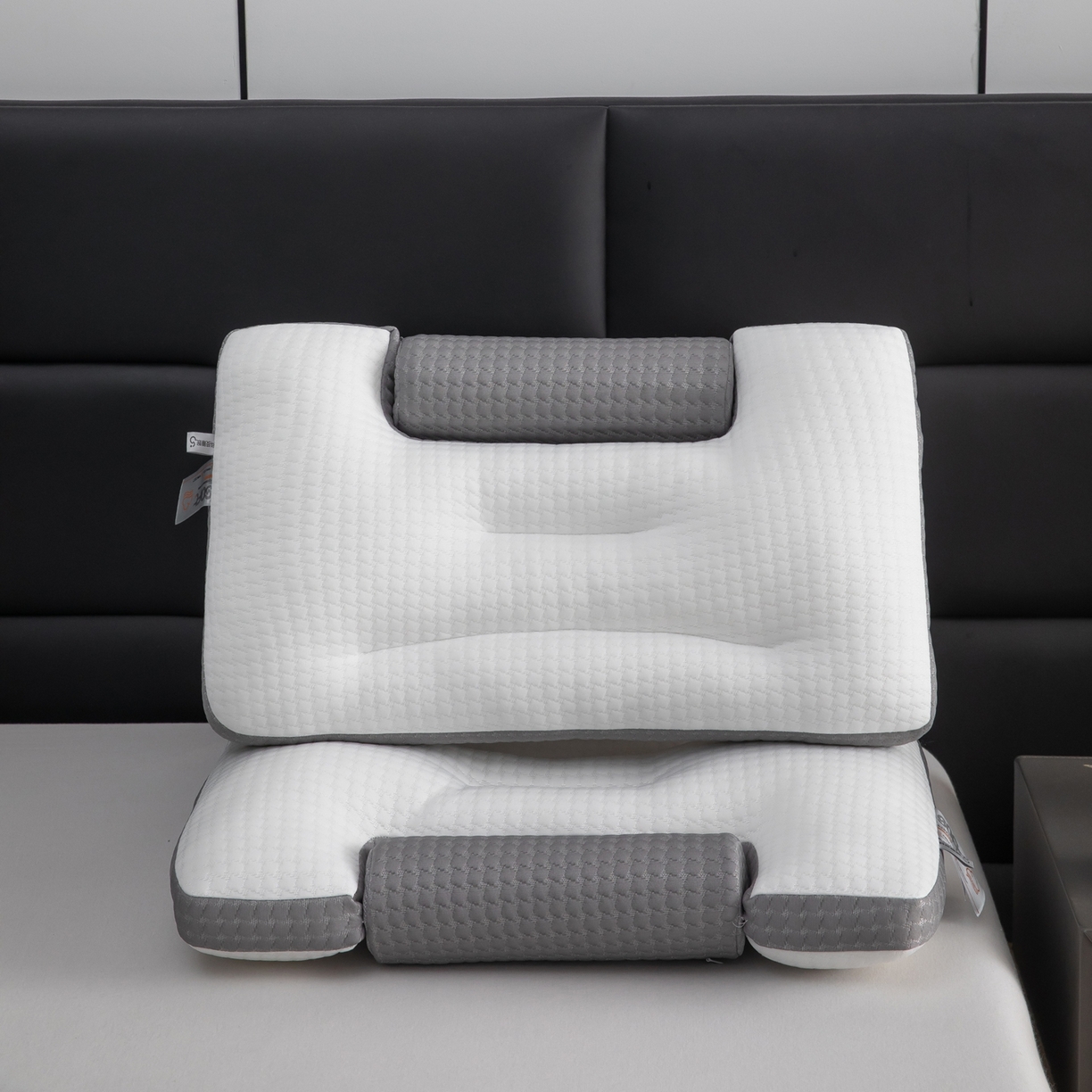 91家纺网 家纺一手货源 找家纺 （总）九州枕芯 2026新款圆柱记忆棉分区枕枕头枕芯