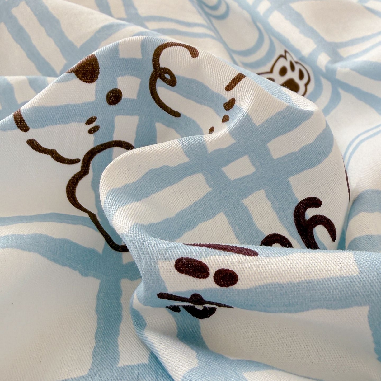 91家纺网 家纺一手货源 找家纺 （总）女子家纺 2026新款全棉纯棉12868卡通印花四件套