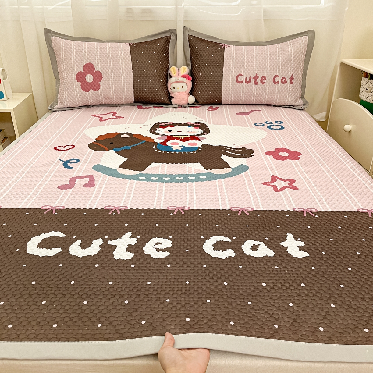 91家纺网 家纺一手货源 找家纺 （总）寐居家纺 2026新款冰豆豆大版系列凉席席子