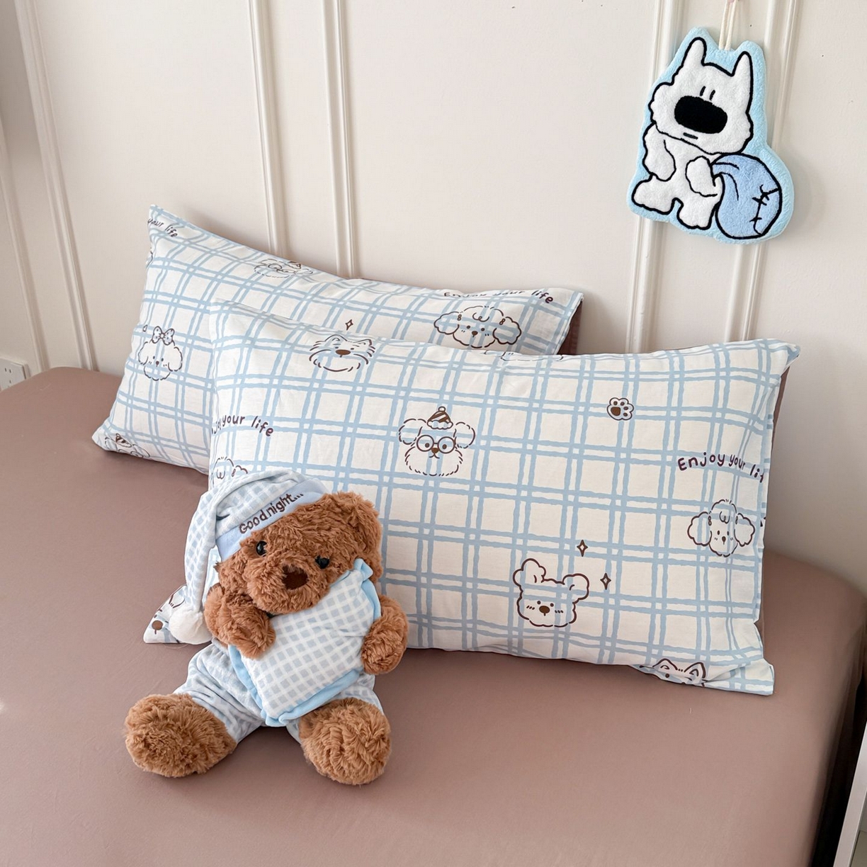 91家纺网 家纺一手货源 找家纺 （总）女子家纺 2026新款全棉纯棉12868卡通印花四件套