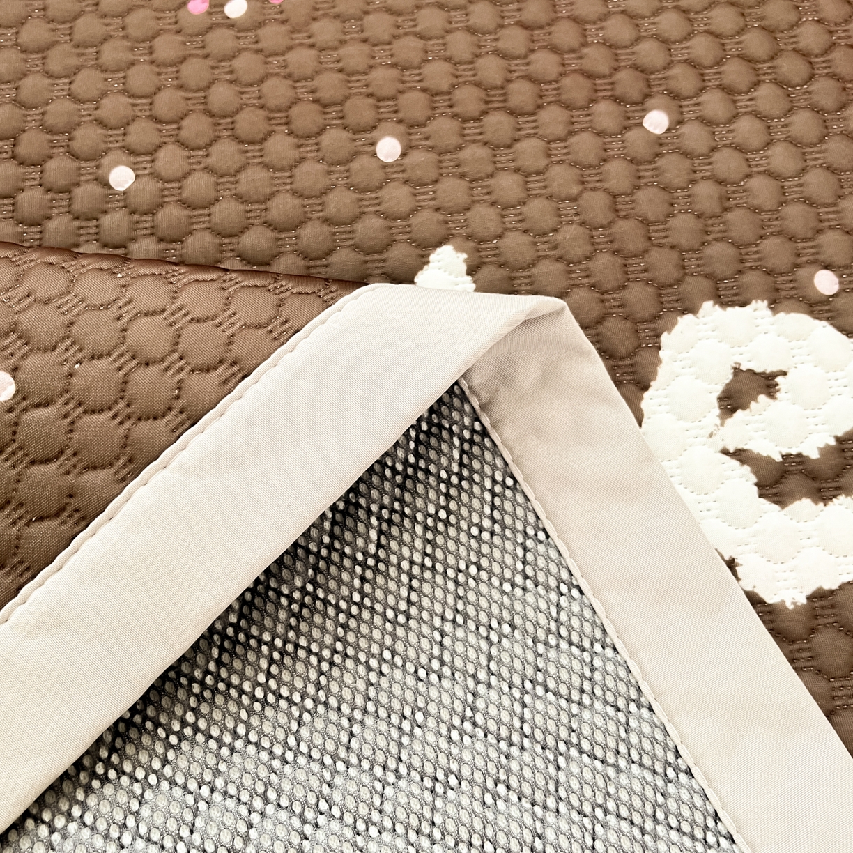 91家纺网 家纺一手货源 找家纺 寐居家纺 2026新款冰豆豆大版系列凉席席子 木马LT