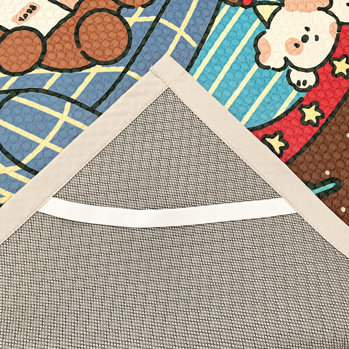 91家纺网 家纺一手货源 找家纺 寐居家纺 2026新款冰豆豆大版系列凉席席子 甜茶崽