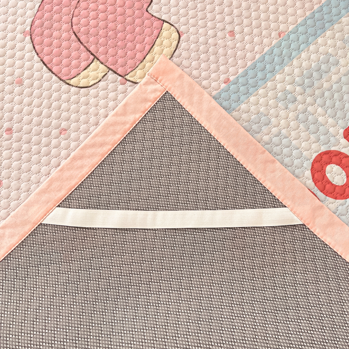 91家纺网 家纺一手货源 找家纺 寐居家纺 2026新款冰豆豆大版系列凉席席子 星星木马