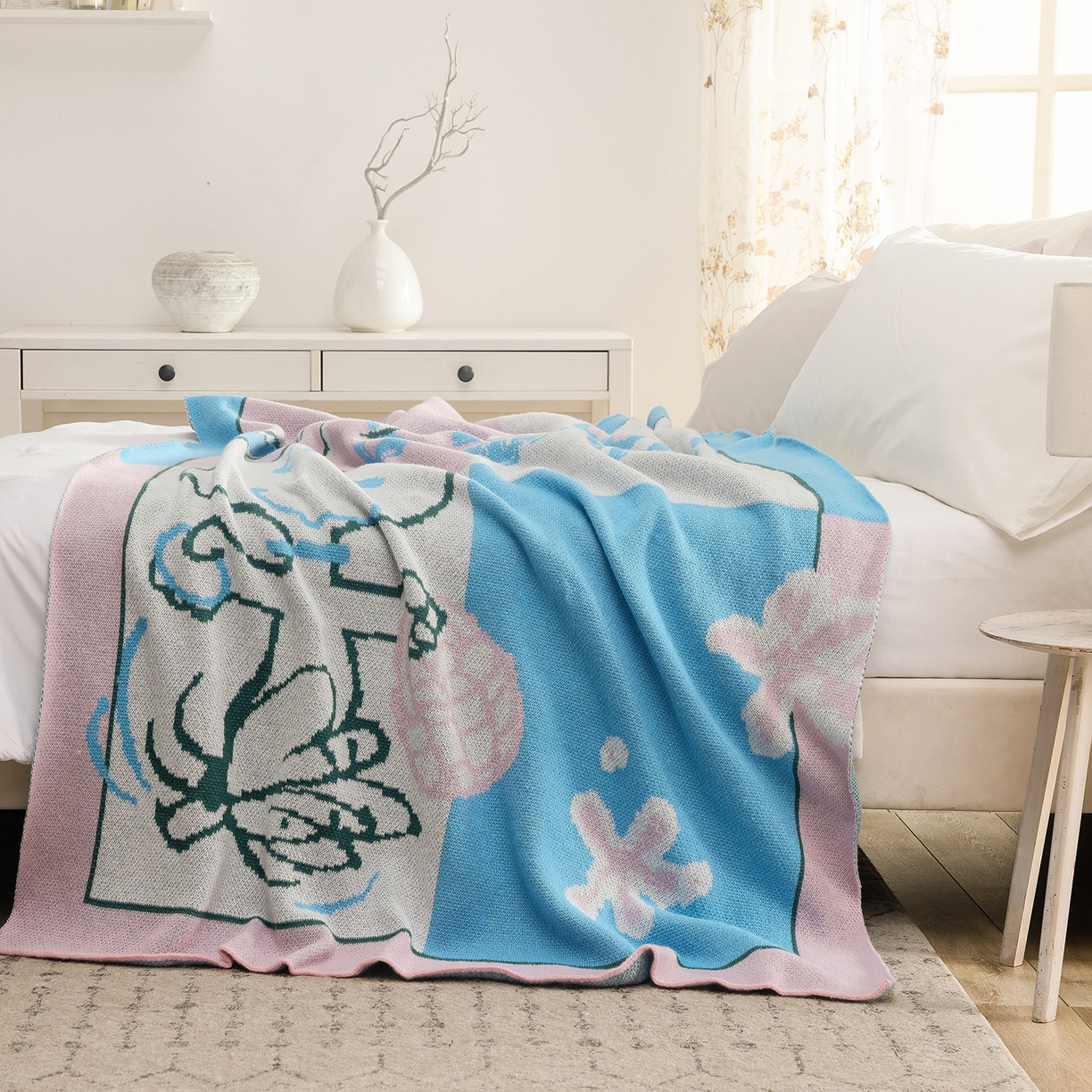 91家纺网 家纺一手货源 找家纺 栩裕纺织 2026新款史努比SNOOPY正版授权独家针织毯披肩膝盖毯儿童毯多功能盖毯送礼礼品终端控价 史努比-野游趣事