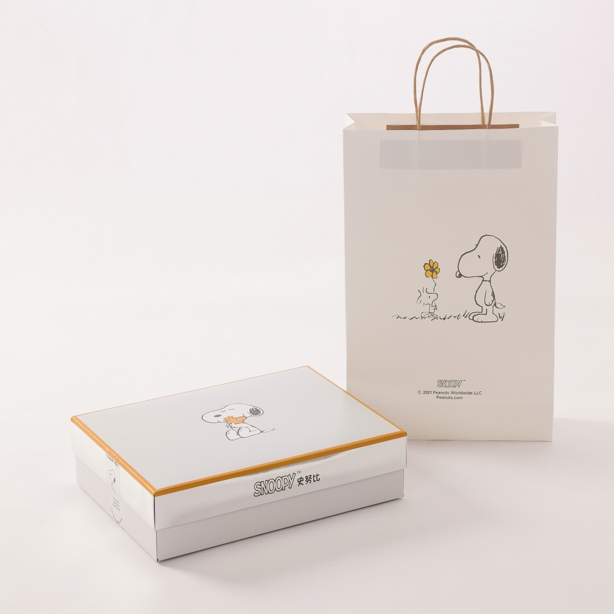 栩裕纺织 2026新款史努比SNOOPY正版授权独家针织毯披肩膝盖毯儿童毯多功能盖毯送礼礼品终端控价 礼盒中号