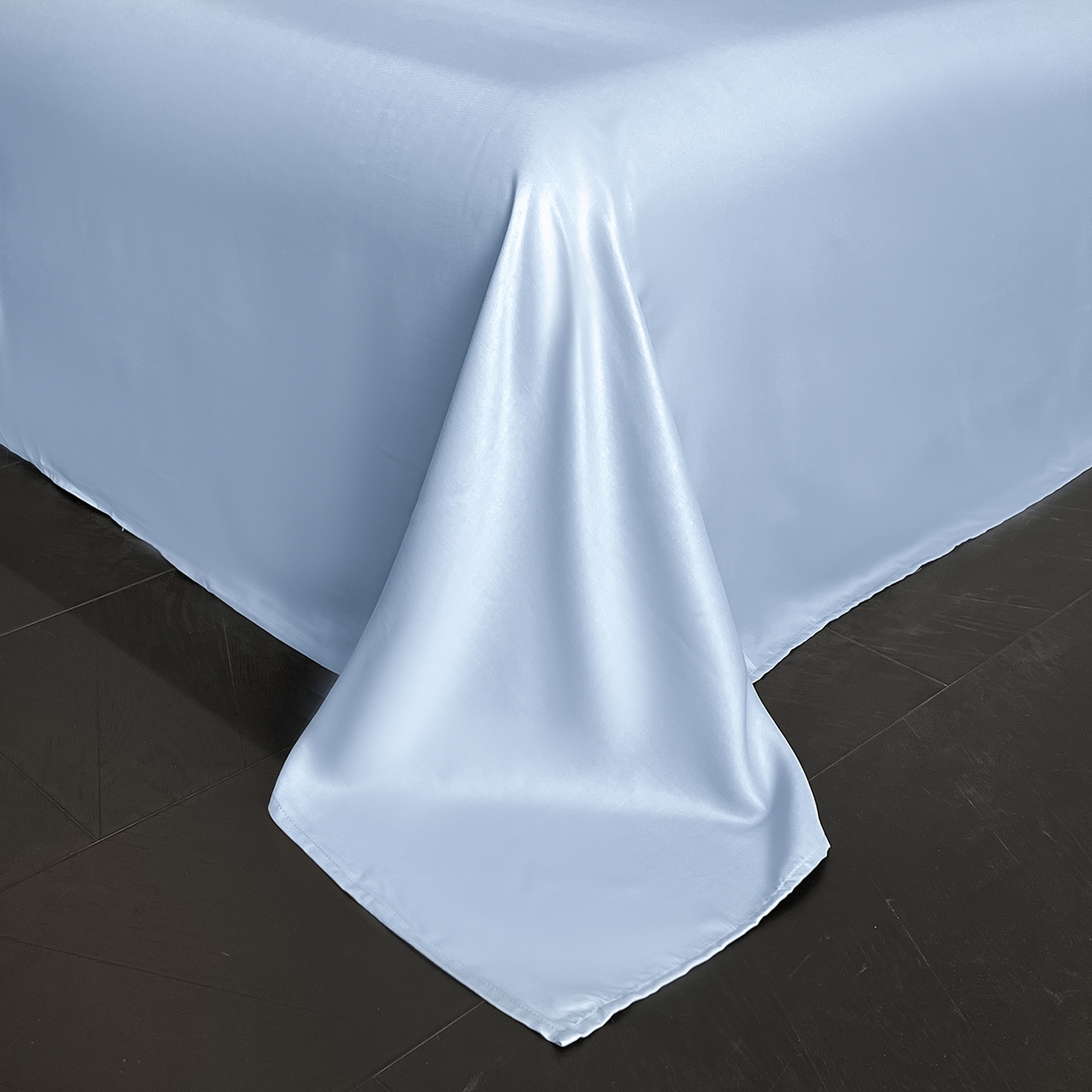 91家纺网 家纺一手货源 找家纺 经年 2026春夏新款天丝数码印花四件套-花漾蝶影 花漾蝶影-绿蓝