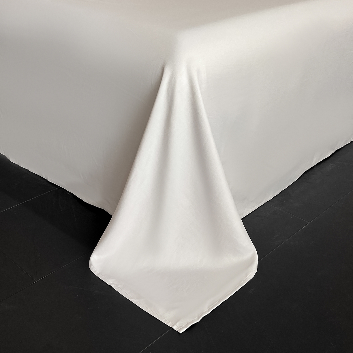 91家纺网 家纺一手货源 找家纺 经年 2026春夏新款天丝数码印花四件套-花漾蝶影 花漾蝶影-紫灰