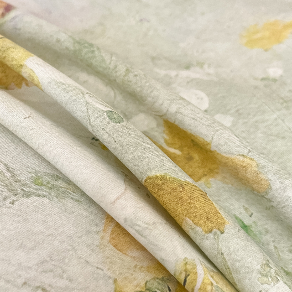 91家纺网 家纺一手货源 找家纺 经年 2026春夏新款天丝数码印花四件套-花漾蝶影 花漾蝶影-绿蓝