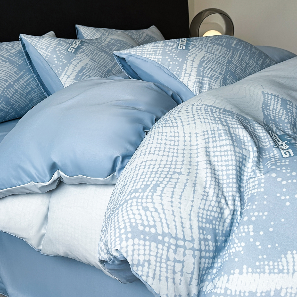 91家纺网 家纺一手货源 找家纺 经年 2026春夏新款天丝数码印花四件套-凛风逸韵 凛风逸韵-以太兰