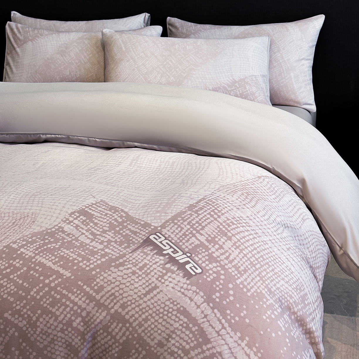 91家纺网 家纺一手货源 找家纺 经年 2026春夏新款天丝数码印花四件套-凛风逸韵 凛风逸韵-爵士灰