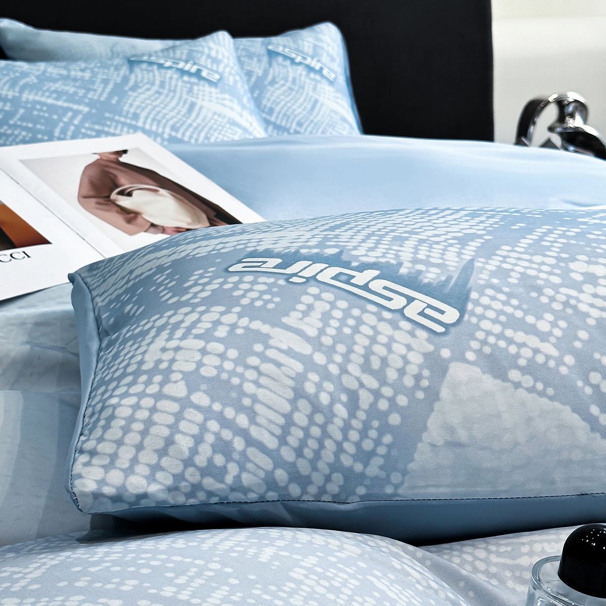 91家纺网 家纺一手货源 找家纺 经年 2026春夏新款天丝数码印花四件套-凛风逸韵 凛风逸韵-以太兰