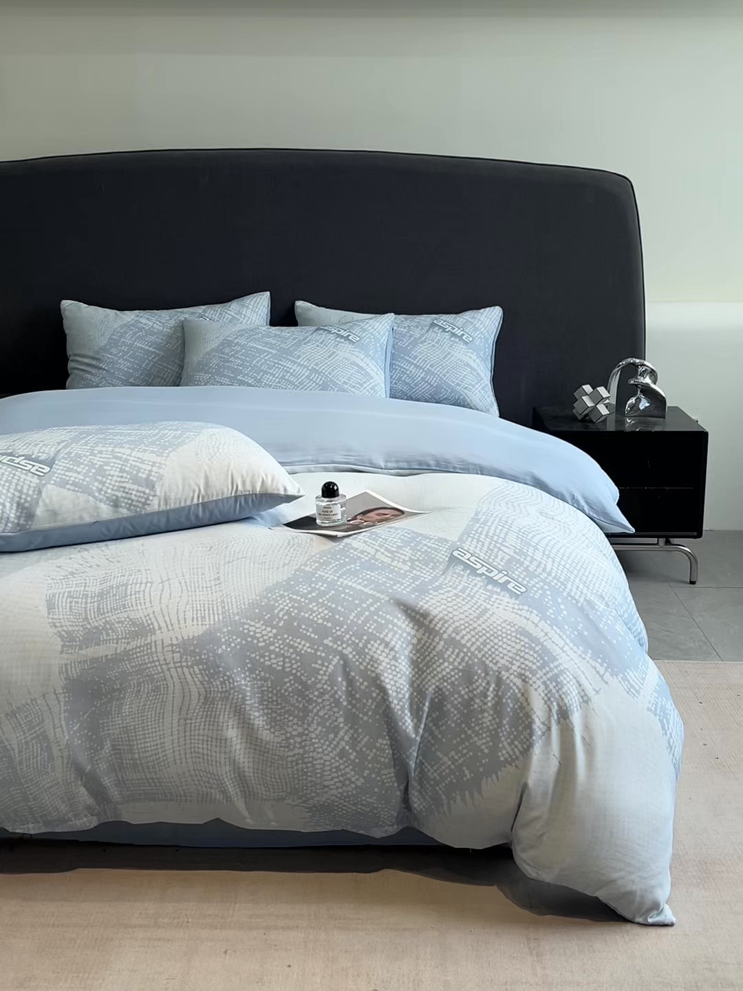 91家纺网 家纺一手货源 找家纺 经年 2026春夏新款天丝数码印花四件套-凛风逸韵 凛风逸韵-以太兰