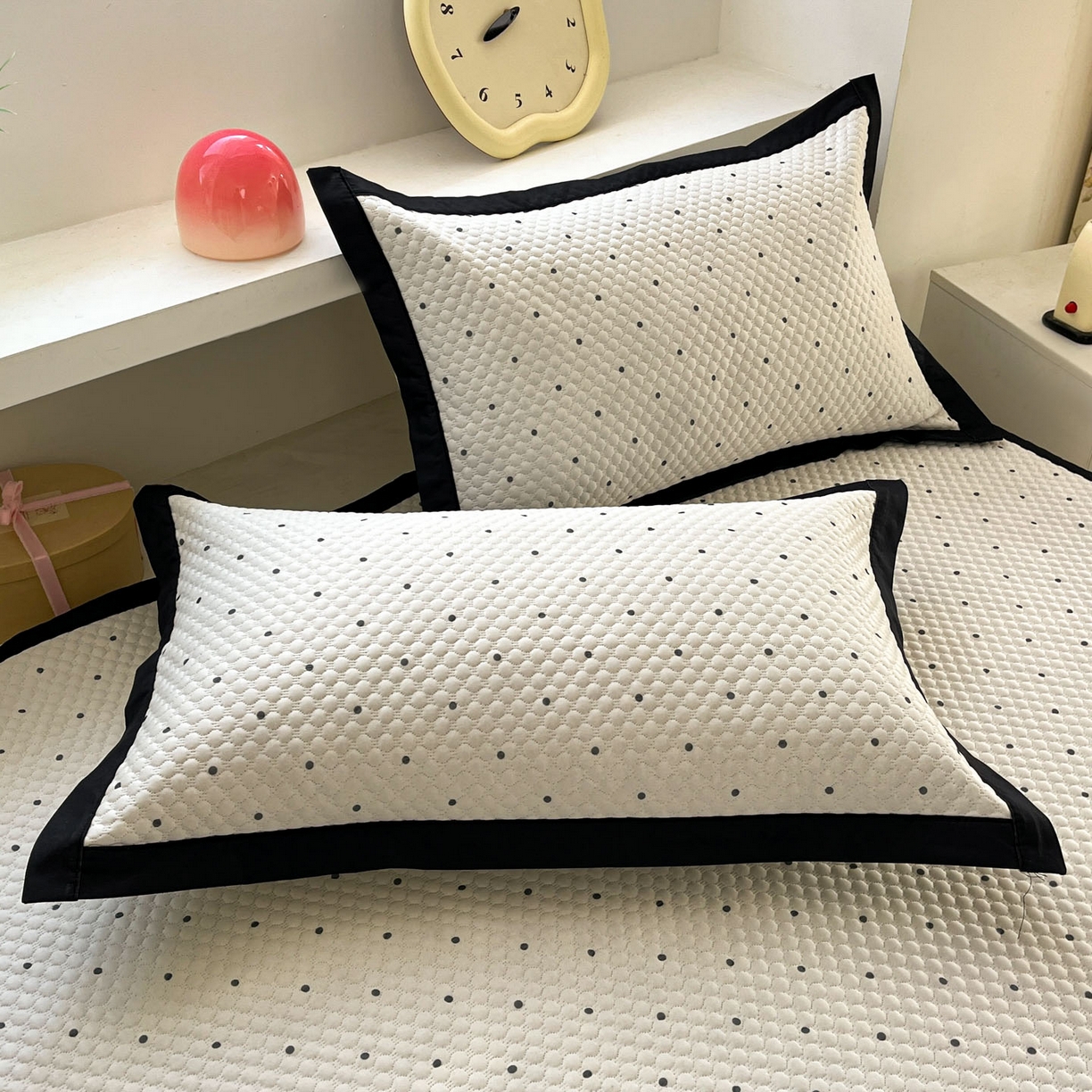 91家纺网 家纺一手货源 找家纺 寐居家纺 2026新款冰豆豆数码印花席三明治底凉席席子 星光点点