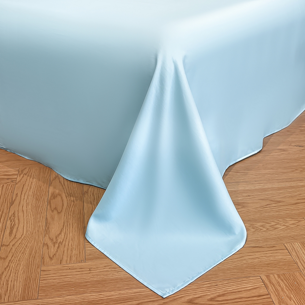 91家纺网 家纺一手货源 找家纺 经年 2026春夏新款天丝刺绣四件套-时光 时光-以太兰