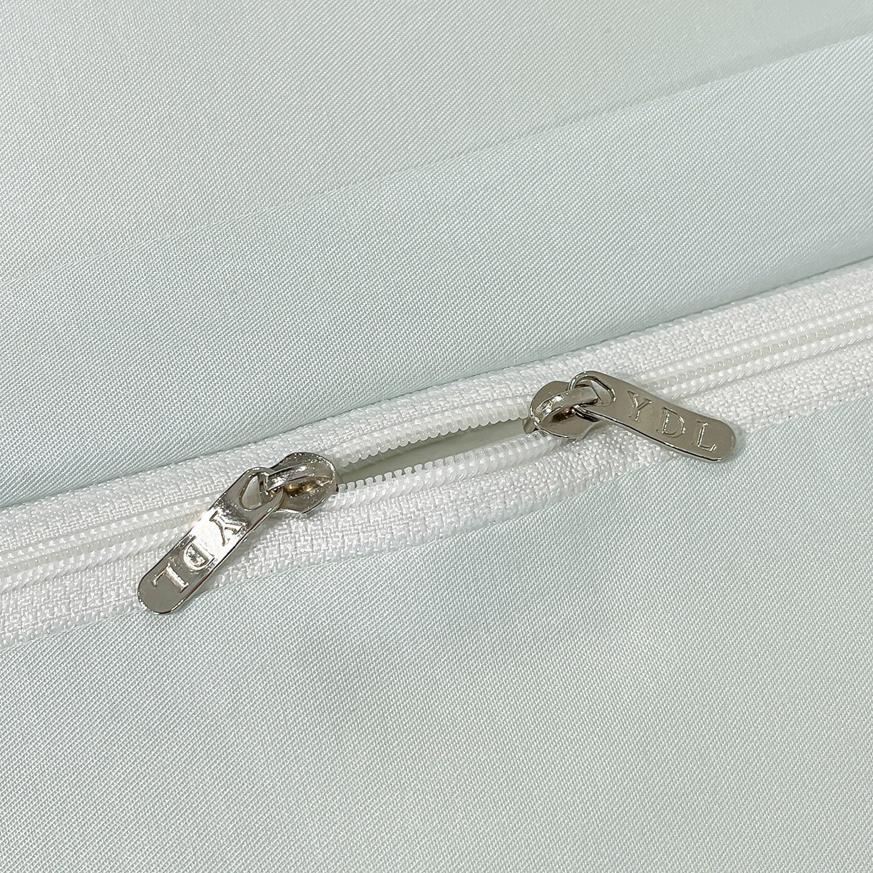 91家纺网 家纺一手货源 找家纺 经年 2026春夏新款天丝刺绣四件套-时光 时光-抹茶绿