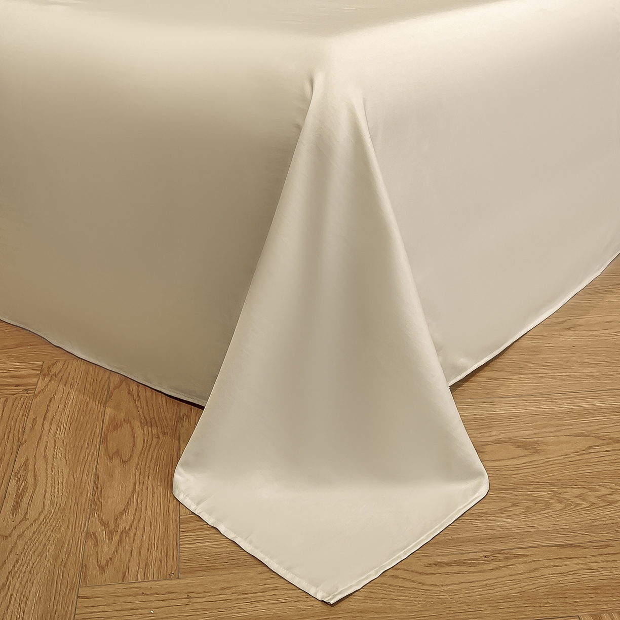 91家纺网 家纺一手货源 找家纺 经年 2026春夏新款天丝刺绣四件套-蝶恋 蝶恋-香槟