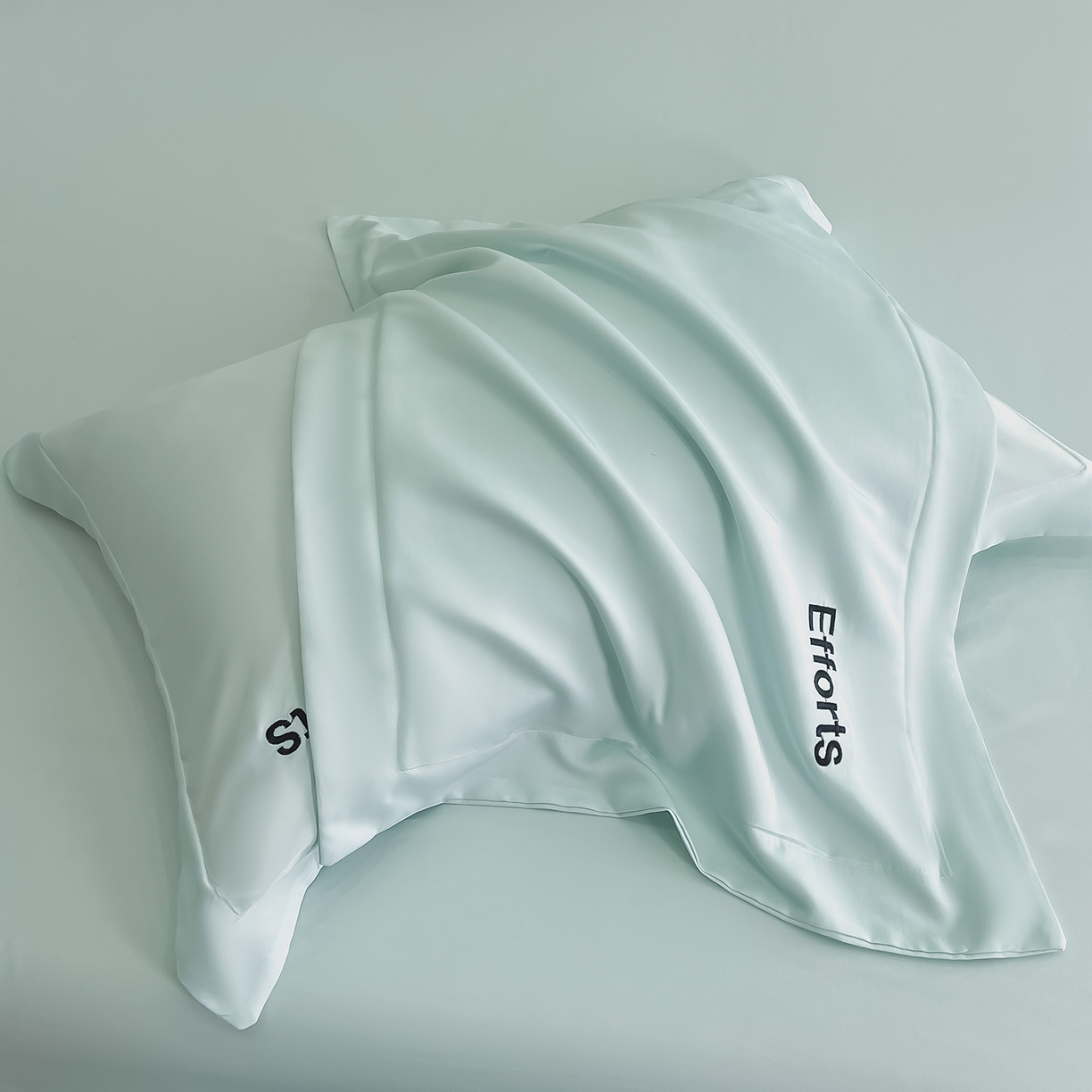 91家纺网 家纺一手货源 找家纺 经年 2026春夏新款天丝刺绣四件套-有理想 有理想-抹茶绿