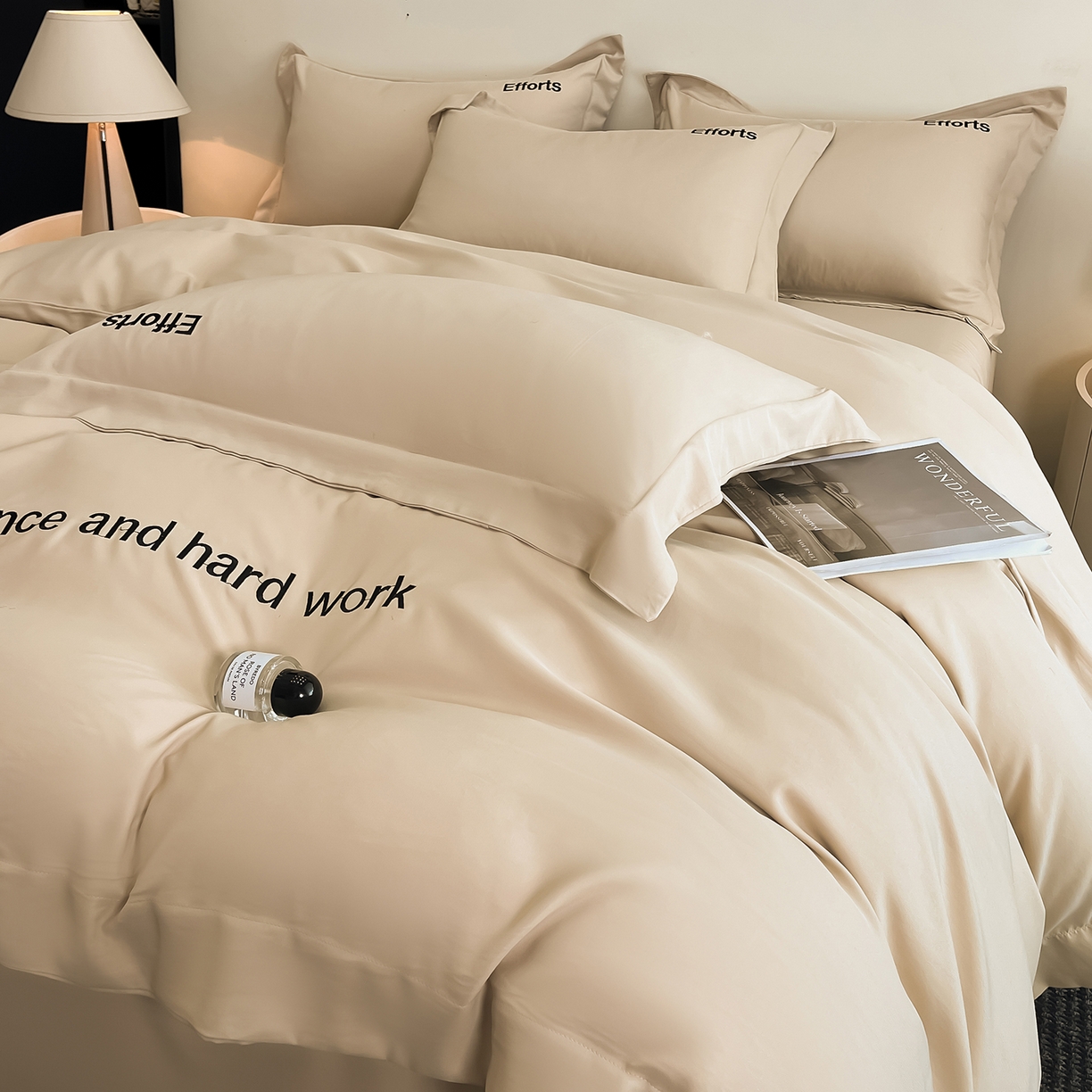 91家纺网 家纺一手货源 找家纺 （总）经年 2026春夏新款天丝刺绣四件套-有理想