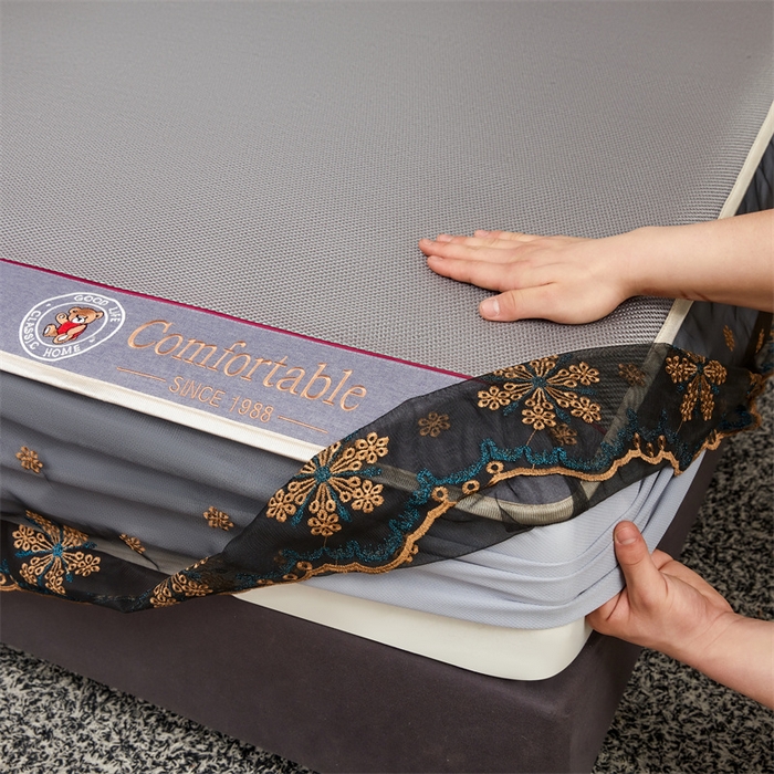 91家纺网 家纺一手货源 找家纺 （总）情恒家纺 2026新款冰藤席床笠款席子凉席三件套-皇家