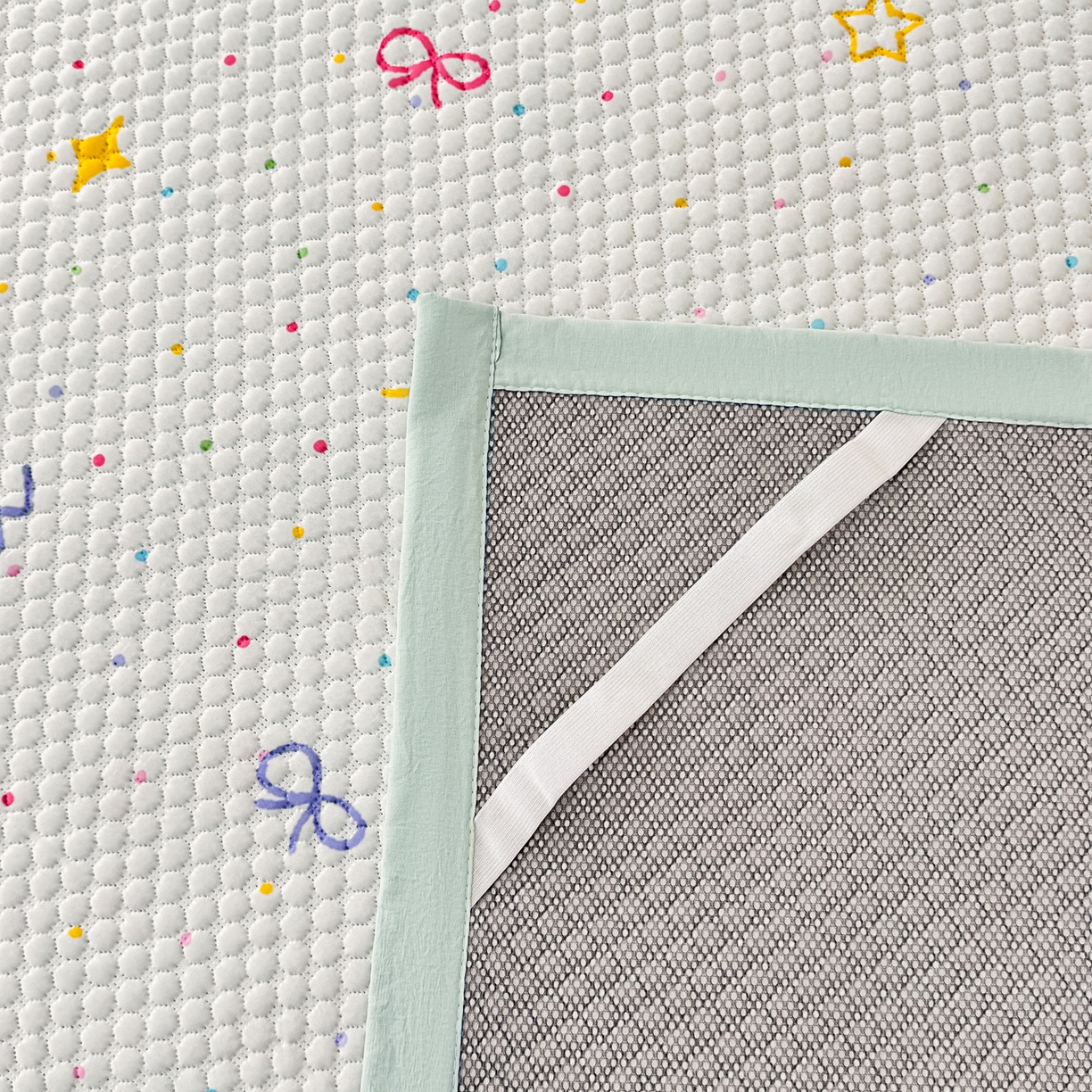 91家纺网 家纺一手货源 找家纺 （总）寐居家纺 2026新款冰豆豆印加绣凉席席子