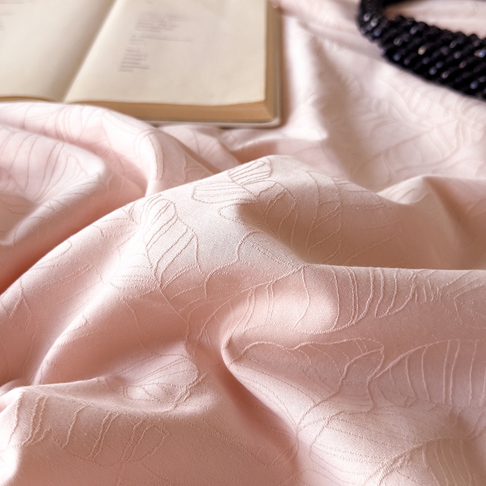 91家纺网 家纺一手货源 找家纺 Mr.pig猪先生水洗棉 2026新款全棉提花夏被-简禾（展示价格为控价，实际价格请联系客服） 简禾泊尔粉