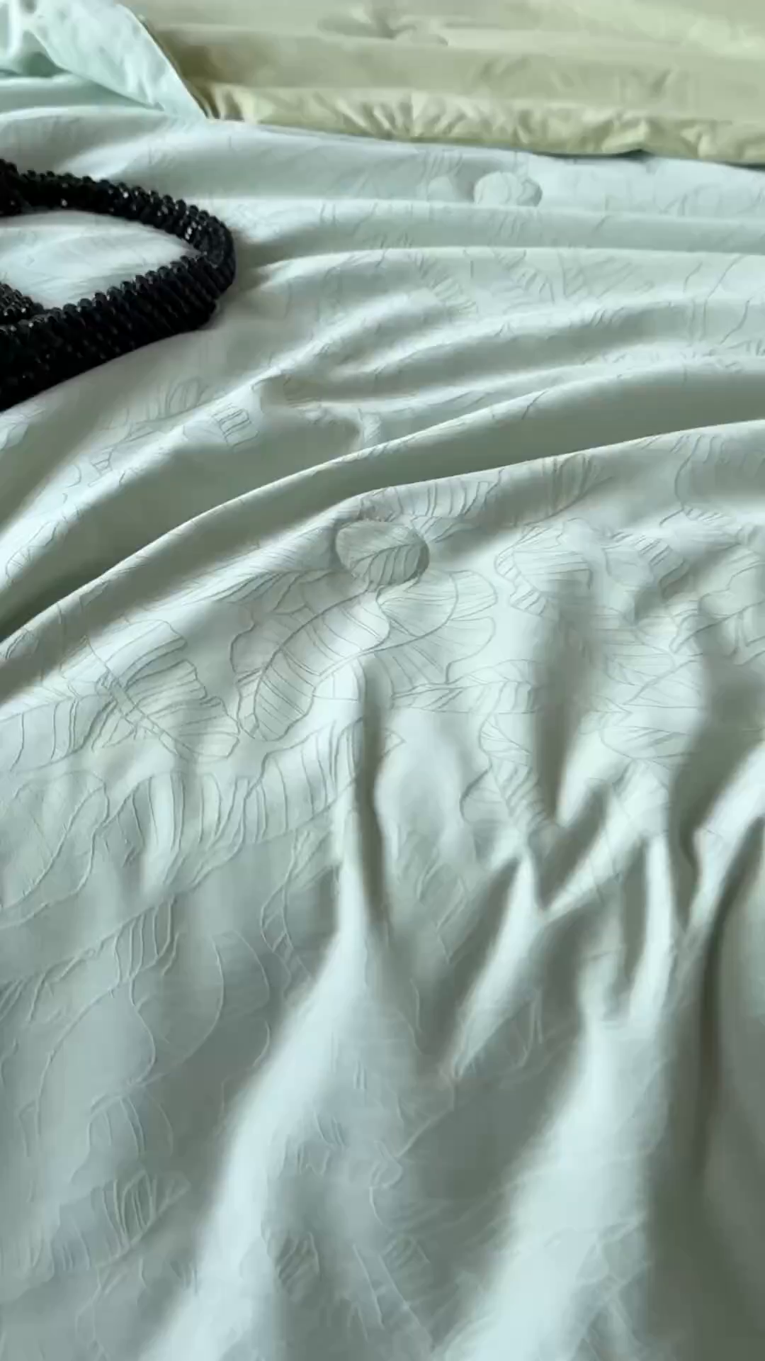 91家纺网 家纺一手货源 找家纺 Mr.pig猪先生水洗棉 2026新款全棉提花夏被-简禾（展示价格为控价，实际价格请联系客服） 简禾清水绿