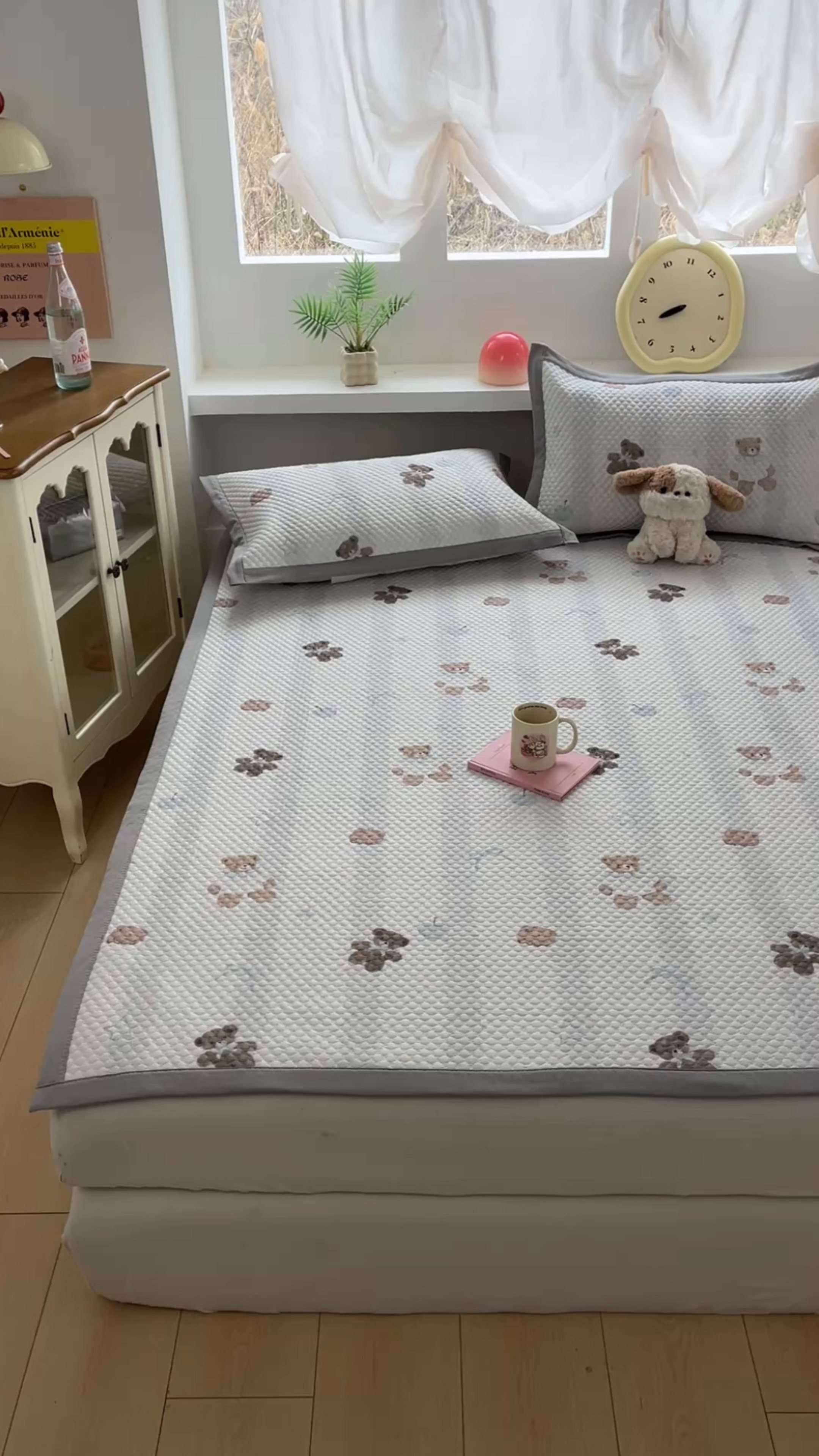 91家纺网 家纺一手货源 找家纺 （总）寐居家纺 2026新款冰豆豆治愈系凉席席子