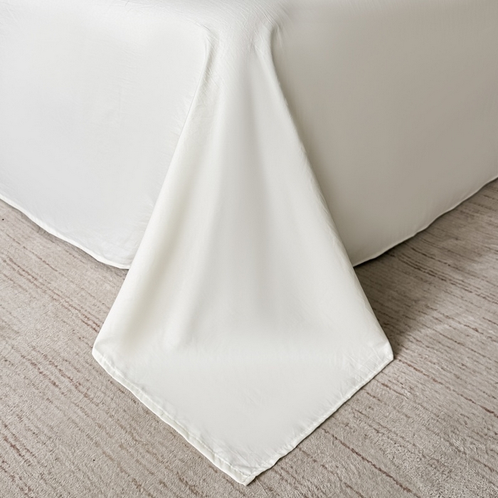 91家纺网 家纺一手货源 找家纺 韩秀家纺 2026新款A类亮丝提花立体浮雕贡缎臻棉床裙四件套 云缎雅颂-米