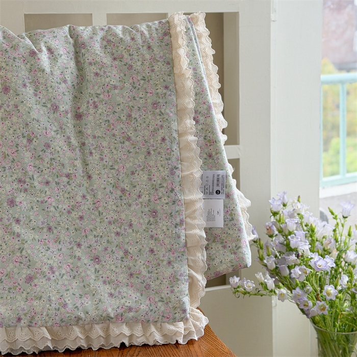 91家纺网 家纺一手货源 找家纺 （总）暖生活 2026新款全棉花边款大豆夏被夏凉被空调被