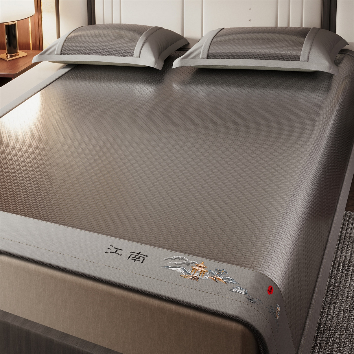 91家纺网 家纺一手货源 找家纺 （总）卡初家居（原微来） 2026新款PE凉感冰丝沙发盖毯沙发巾系列