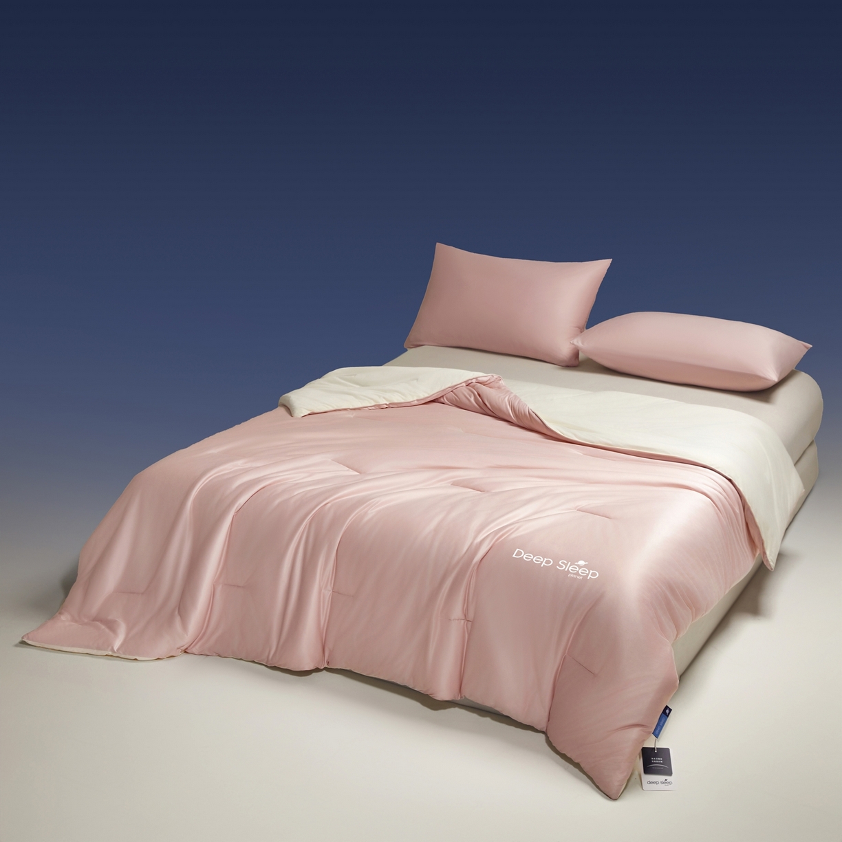 91家纺网 家纺一手货源 找家纺 老帅的工厂店 2026新款深睡双感被夏被夏凉被空调被 桃雾