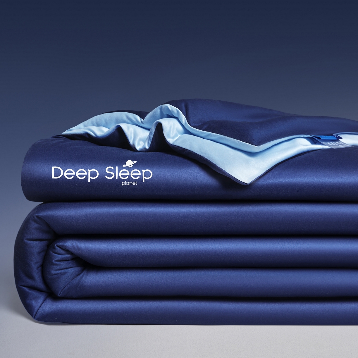 91家纺网 家纺一手货源 找家纺 老帅的工厂店 2026新款深睡双感被夏被夏凉被空调被 净蓝