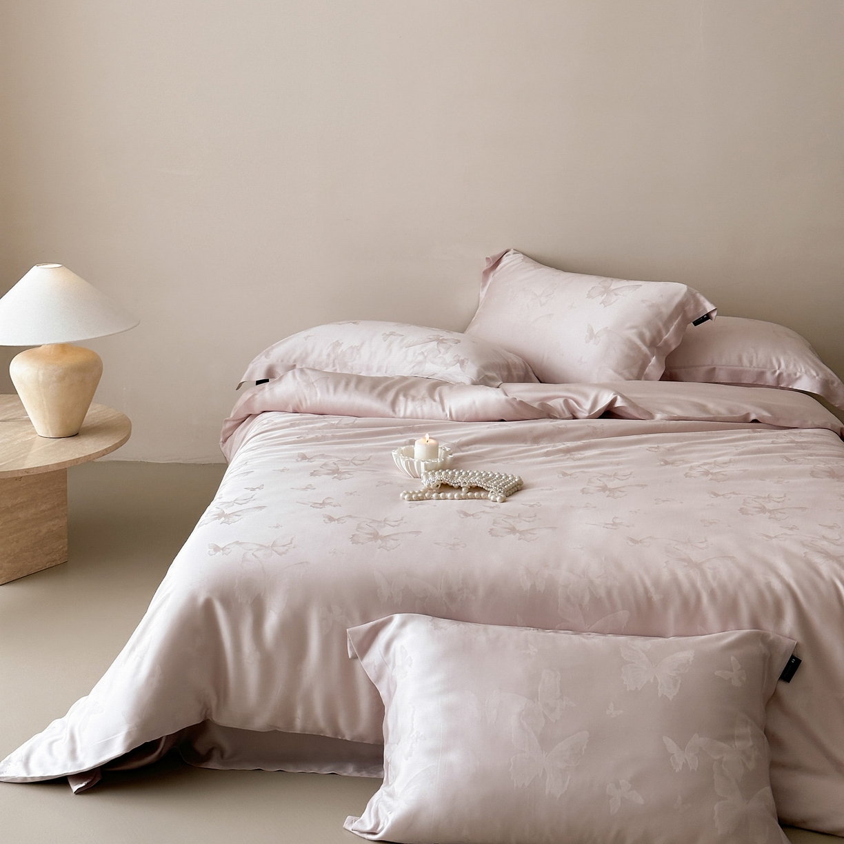 91家纺网 家纺一手货源 找家纺 （总）三味舒屋 2026新款60s天丝提花四件套-盛钦