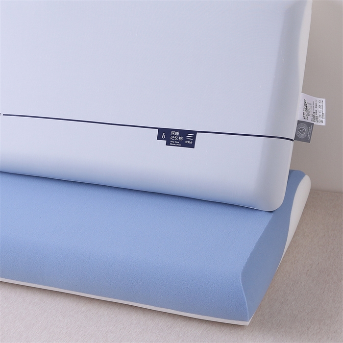 91家纺网 家纺一手货源 找家纺 佳鸿家纺 2026新款30D切割云朵深睡枕零压力慢回弹记忆枕枕头枕芯 零压力慢回弹【二代双色枕6cm】