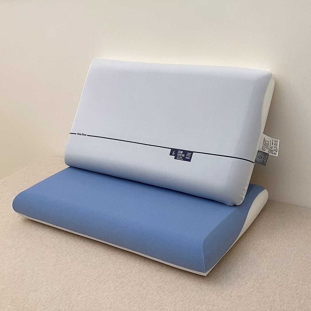 91家纺网 家纺一手货源 找家纺 佳鸿家纺 2026新款30D切割云朵深睡枕零压力慢回弹记忆枕枕头枕芯 零压力慢回弹【二代双色枕芯8cm】