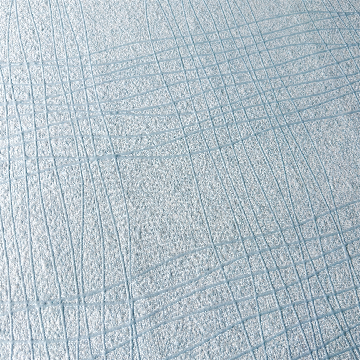 91家纺网 家纺一手货源 找家纺 耐思家纺 2026新款复合三明治PE乙纶提花冰豆豆凉席罗马曲线系列（提供买家秀） 罗马曲线-蓝床席款