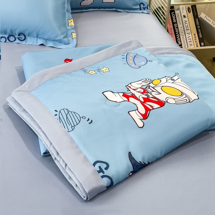 91家纺网 家纺一手货源 找家纺 （总）云恋家纺 2026新款正版授权卡通冰丝夏凉被夏被空调被四件套