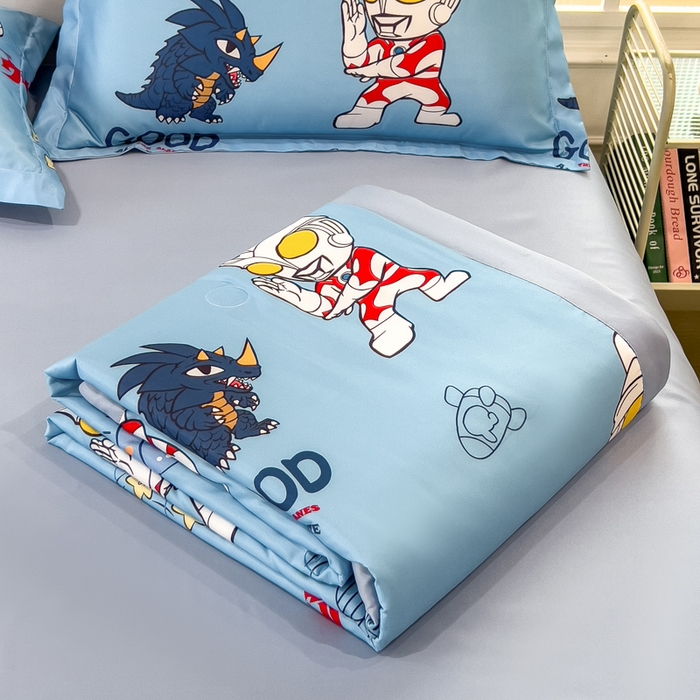 91家纺网 家纺一手货源 找家纺 （总）云恋家纺 2026新款正版授权卡通冰丝夏凉被夏被空调被四件套