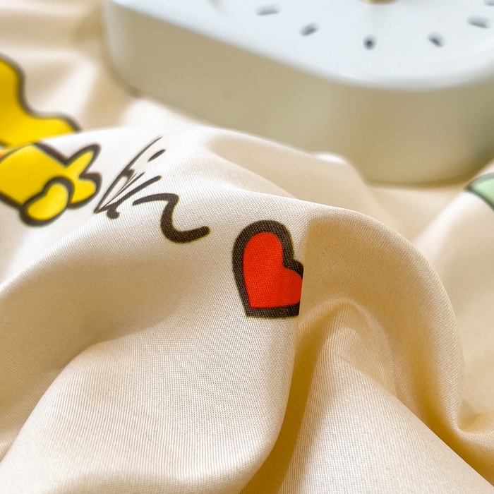 91家纺网 家纺一手货源 找家纺 云恋家纺 2026新款正版授权卡通冰丝夏凉被夏被空调被四件套 夏被-嘟嘟海绵宝宝