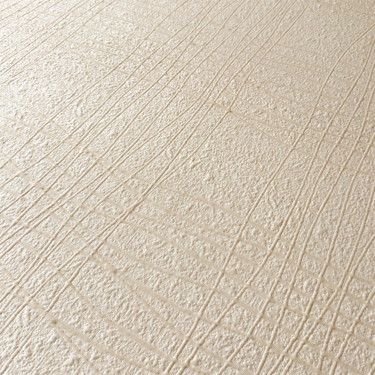 91家纺网 家纺一手货源 找家纺 耐思家纺 2026新款复合三明治PE乙纶提花冰豆豆凉席罗马曲线系列（提供买家秀） 罗马曲线-卡其床笠款