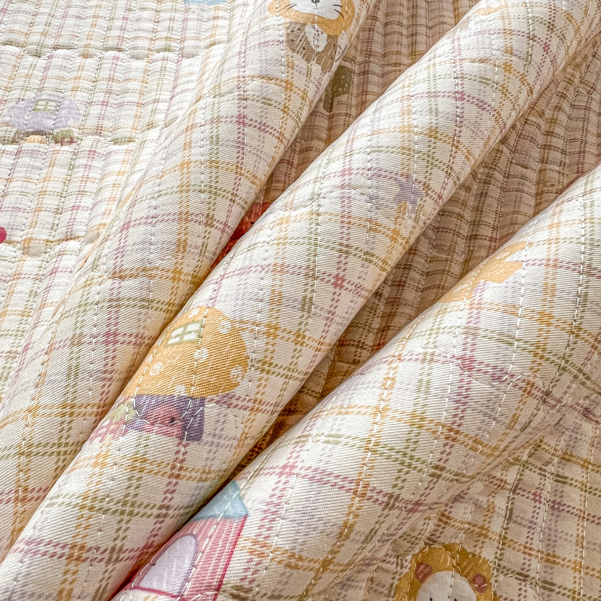 91家纺网 家纺一手货源 找家纺 （总）舒居家纺 2026春夏新款双面全棉单床盖 床盖单件