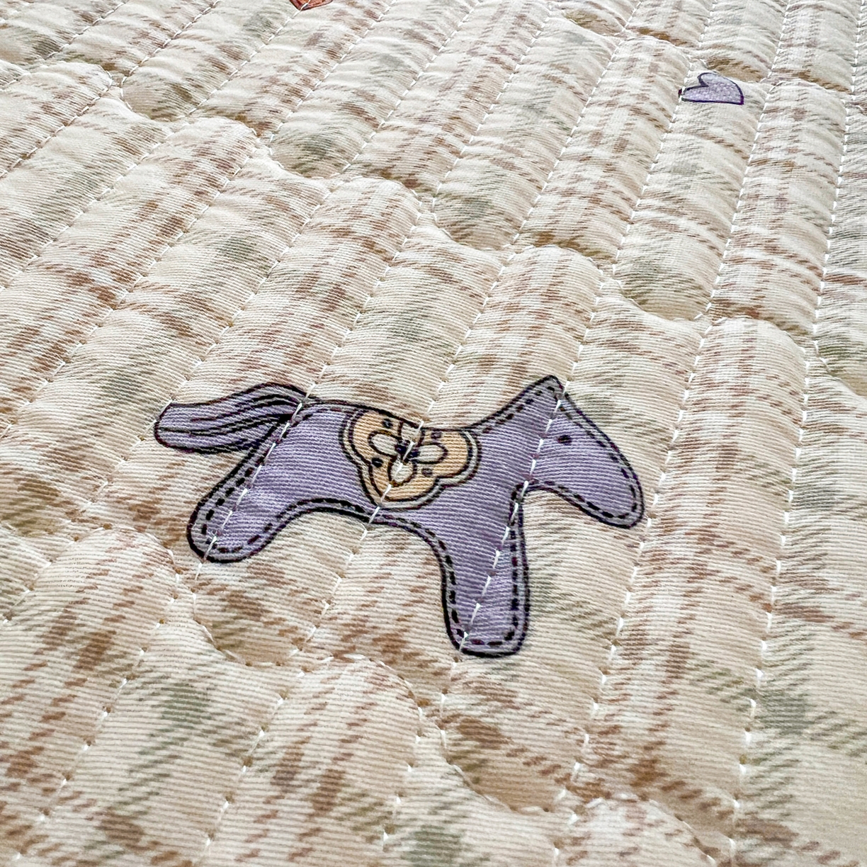 91家纺网 家纺一手货源 找家纺 舒居家纺 2026春夏新款双面全棉单床盖 床盖单件 马到成功