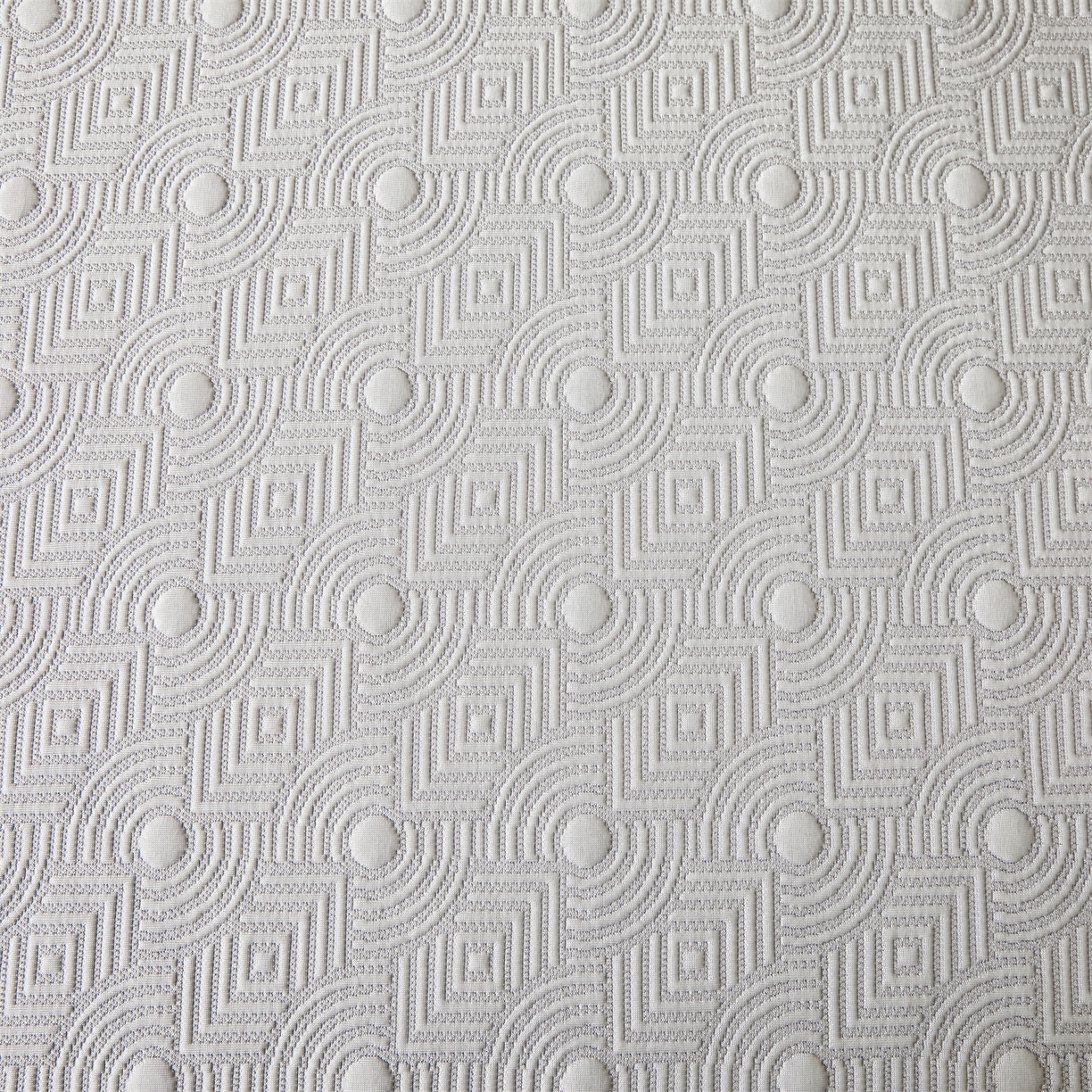 91家纺网 家纺一手货源 找家纺 耐思家纺 2026新款高端三明治硅胶复合PE乙纶提花冰豆豆凉席空调席韩版NIS系列（提供买家秀）床笠款 韩INS-方圆灰