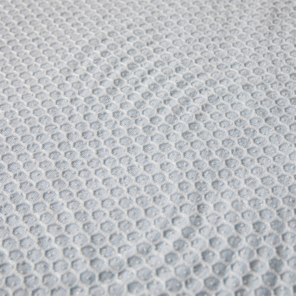 91家纺网 家纺一手货源 找家纺 耐思家纺 2026新款高端三明治硅胶复合PE乙纶提花冰豆豆凉席空调席韩版NIS系列（提供买家秀）床笠款 韩INS-回川蓝